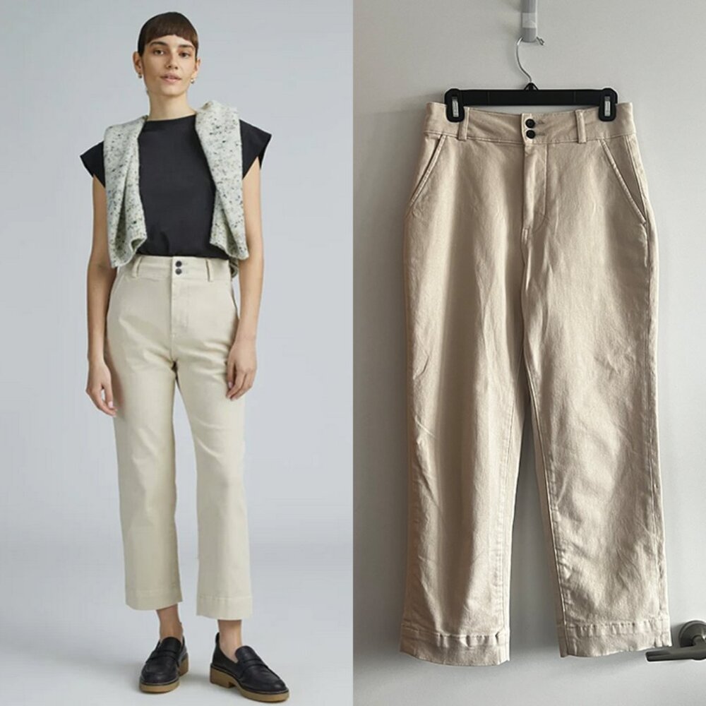 Everlane The Organic Straight-Leg Pant Size 4